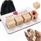 Yckeogln Date Night Dice After Dark Edition,Wooden Board Game for Couple,Decision Dice, for Him & Her,Funny Wedding Gifts, Valen
