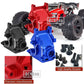 RCMYou Gearbox Case Upgrades Part for 1/8 1/7 Arrma 6S BLX Typhon Kraton Outcast Mojave Notorious Infraction Felony Talion Limit
