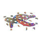 Wentufin - 150 Pieces Wooden Jigsaw Puzzles For Adults Large Size Wood Cut Puzzles Turtle Wooden Jigsaw Puzzles Gift For Christm