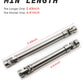 VICRAZZE 112-165mm and 138-213mm Stainless Steel Drive Shaft for 1/10 RC Crawler Traxxas TRX6 Axial SCX10 Wraith Capra D90 TF2 R