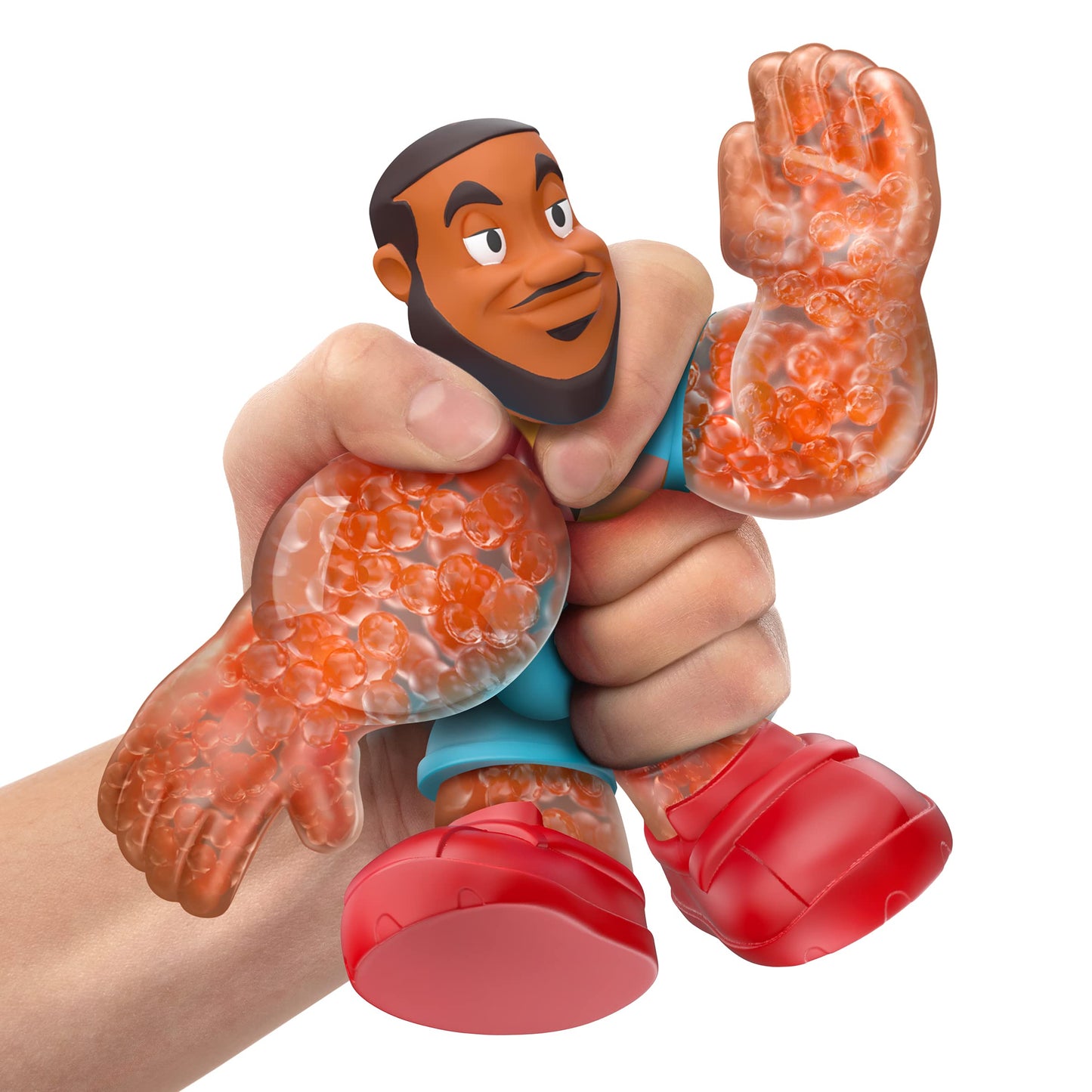 Moose Toys Heroes of Goo JIT Zu LeBron James Action Figure - 5" Multicolor Stretchy Goo Filled - Model 14594