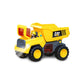 CAT Construction Toys, Power Action Crew 12'' Dump Truck with Action Figure, Lights and Sounds, Ages 3 and up