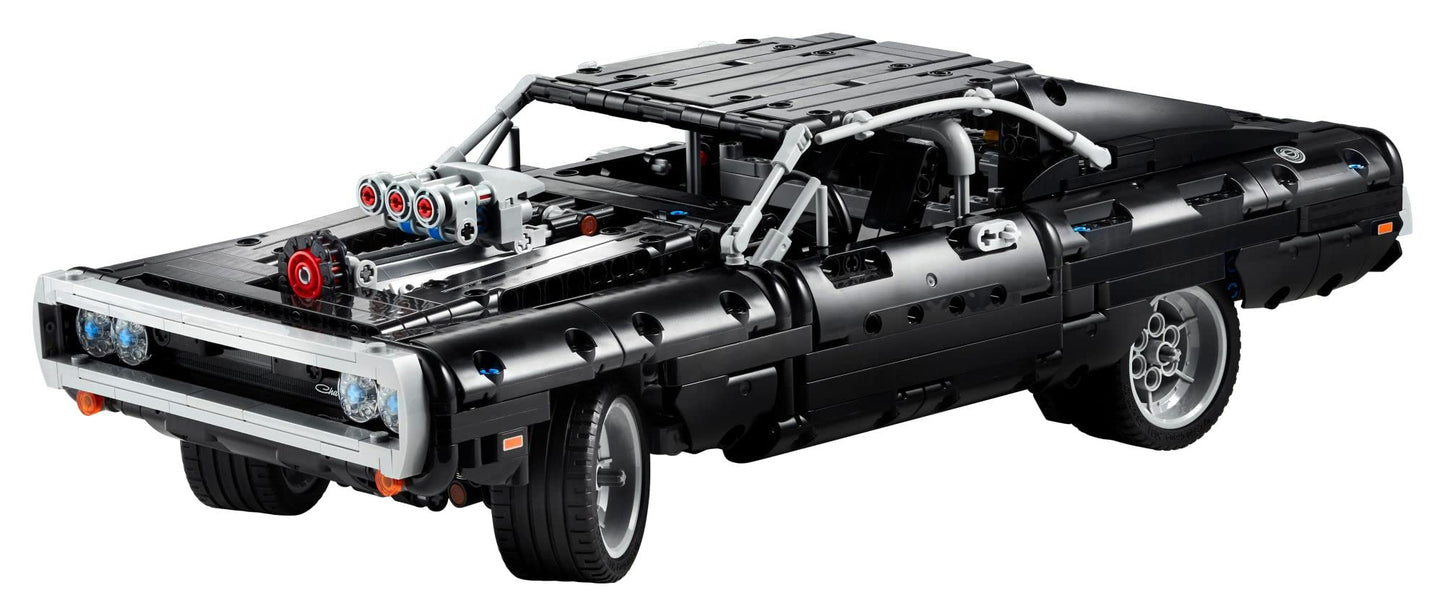 Lego Technic Fast & Furious Dom'S Dodge Charger 42111 Race Car Building Set, New 2020 (1,077 Pieces)