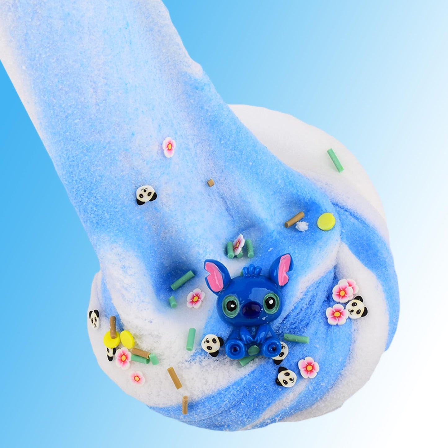 Blue Cloud Slime, Slime Party Favors Gift, For Kids Party, School Education, Super Soft Slime, Diy Stress Relief Toys For Girls