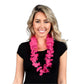 Blinkee Hawaiian Flower Lei Necklace Pink