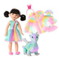 American Girl Welliewishers 14.5-Inch Emerson Doll Playset With Crisella The Dragon, Doll Dress And Accessories, And Storybook, For Ages 4+