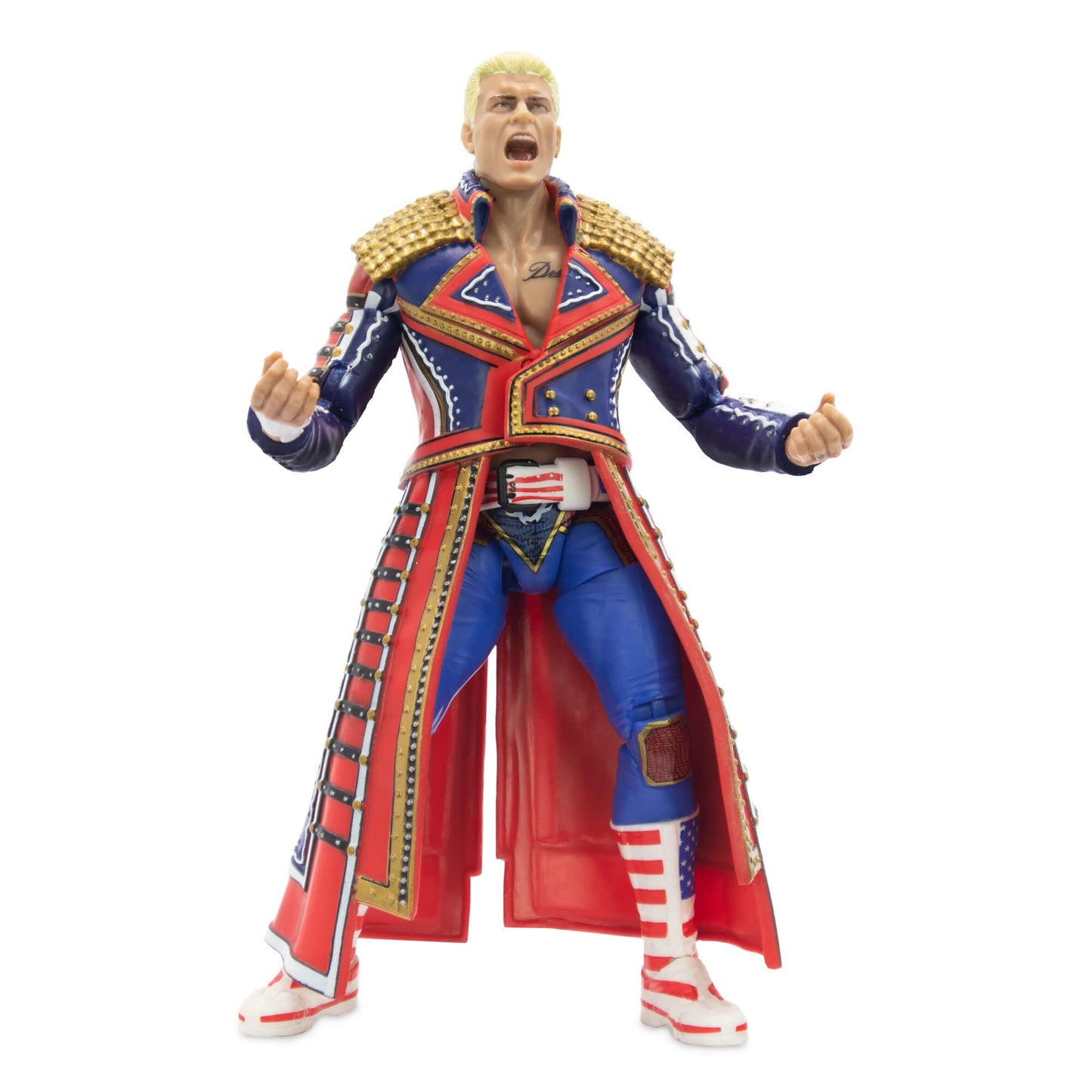 All advanced Wrestling AEW Cody Rhodes UNRIVALED Supreme- 6-Inch Cody Rhodes Figure with Accessories
