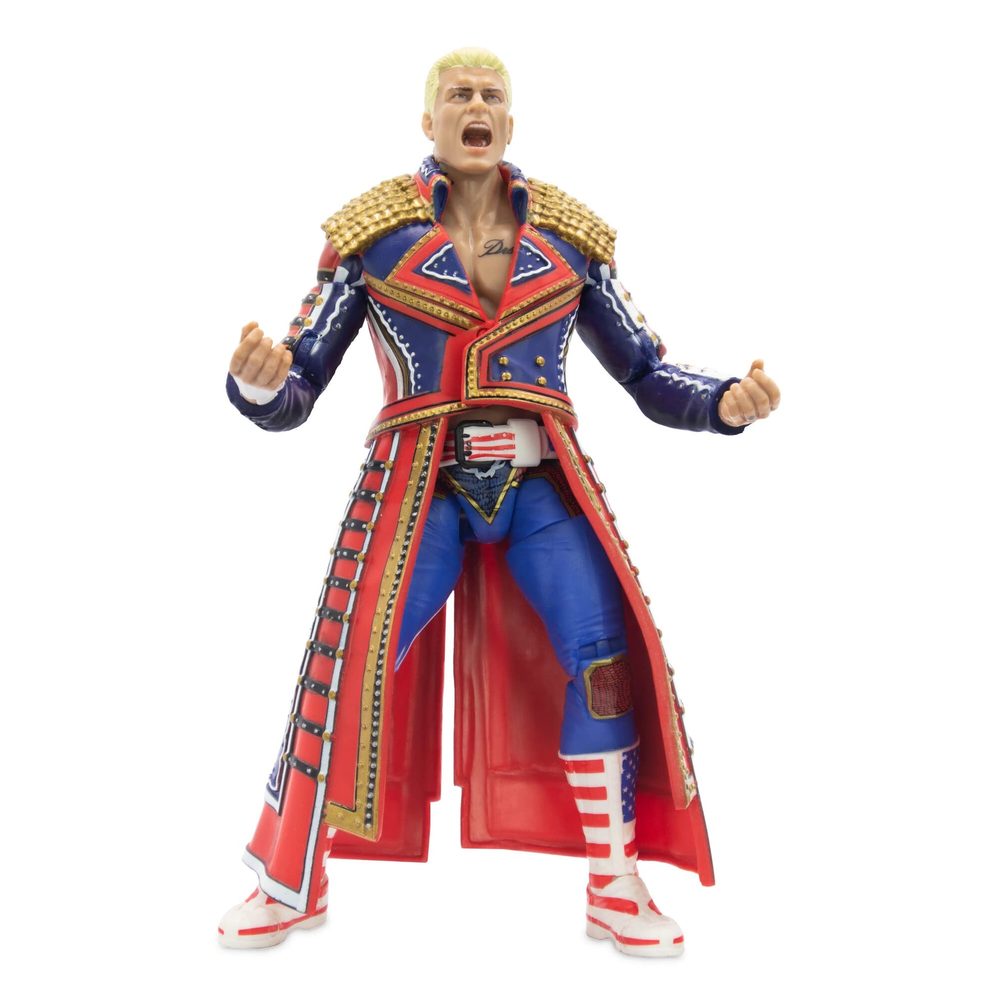 All advanced Wrestling AEW Cody Rhodes UNRIVALED Supreme- 6-Inch Cody Rhodes Figure with Accessories