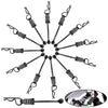 GoHobby RC Body Clips with Pull Tabs for Traxass TRX4 Arrma Axial SCX10 Redcat HSP Himoto 1/8 1/10 RC Car Shell, 20-Pack (Black)