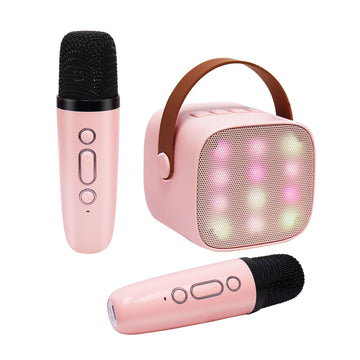 Mini Karaoke Machine For Kids,Haomuren Christmas Birthday Gifts For 3-14 Years Toys For Girls Boys Toddler,Portable Bluetooth Ka