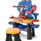 VEVOR Kids Workbench, 181 pcs, Kids Tool Bench with Realistic Tools and Electric Drill, Pretend Play Construction Workbench Toys