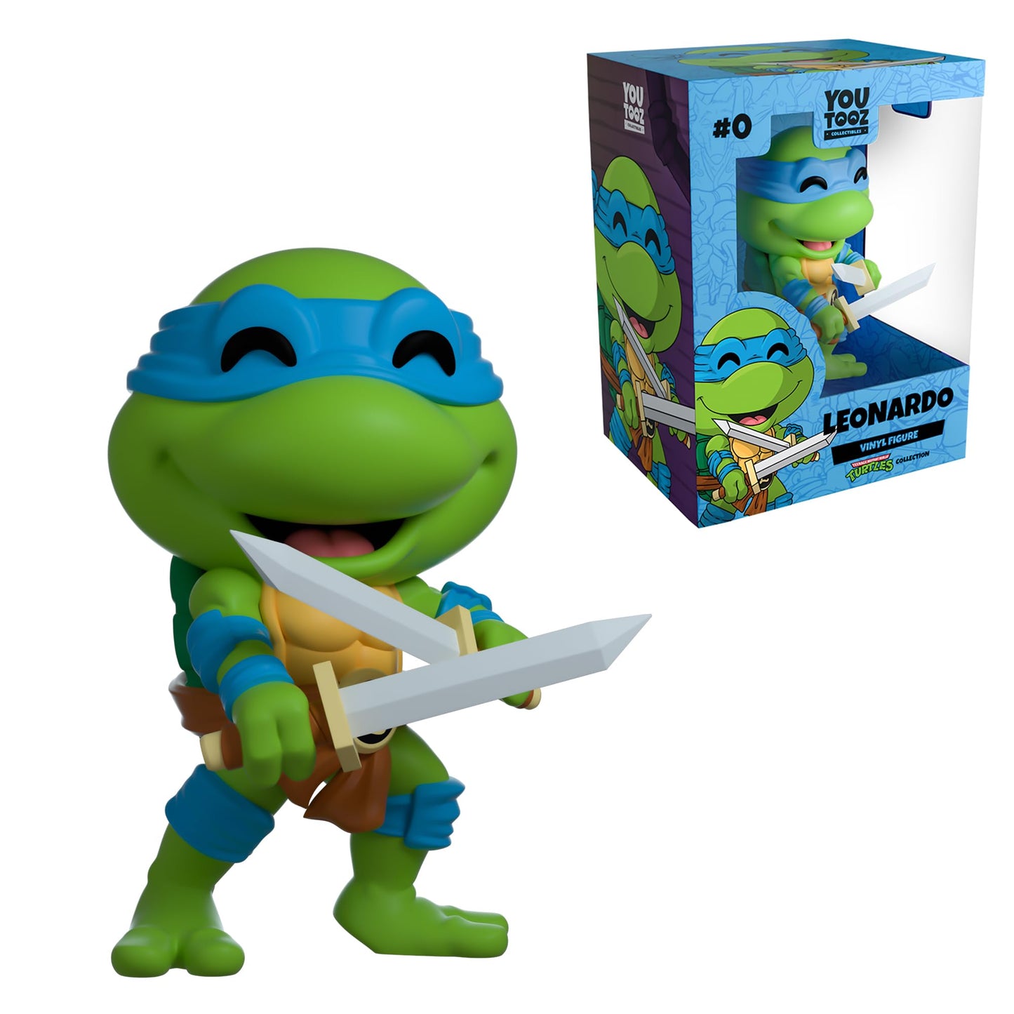 Youtooz Leonardo Ninja Turtle Figure, 4.2' Inch Tmnt Leonardo Collectible Teenage Mutant Ninja Turtles Series Teenage Mutant Ninja Turtles Collectibles