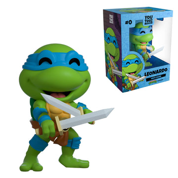 Youtooz Leonardo Ninja Turtle Figure, 4.2' Inch Tmnt Leonardo Collectible Teenage Mutant Ninja Turtles Series Teenage Mutant Ninja Turtles Collectibles