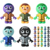 VioraWhite 25 Pcs Mini Zombies Figurines Halloween Tiny Zombies Action Figures to Hide and Seek Little Statue for Halloween Part