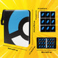 Card Binder 9-Pocket  900 Pockets Fashion Design Trading Card Holder for Sports Card enhanced Card Book Sturdy Card Holder (Blue  900 Card)
