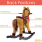 Joon Cowboy Rocking Horse - Tan Brown