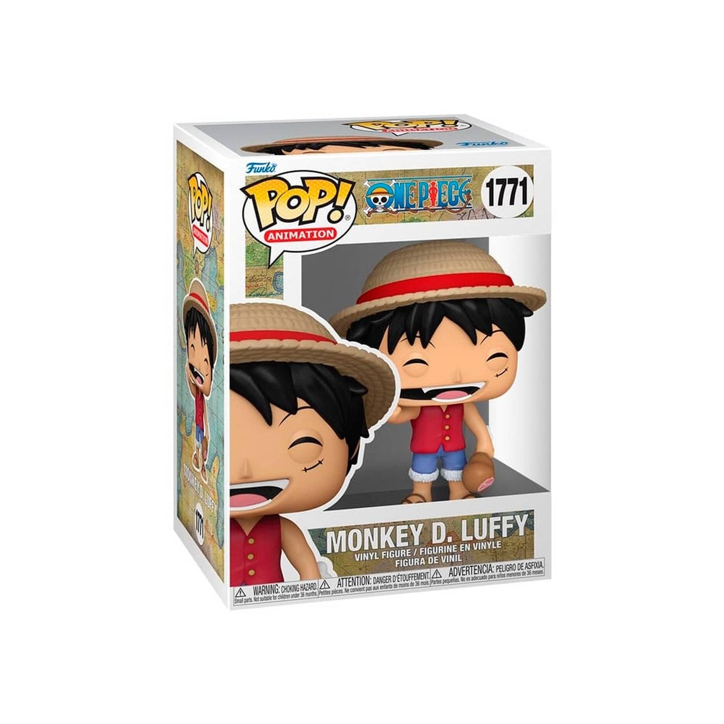 Funko Pop Animation: Monkey D. Luffy - One Piece - Collectable Vinyl Figure - Gift Idea - Official Merchandise - For Kids & Adul