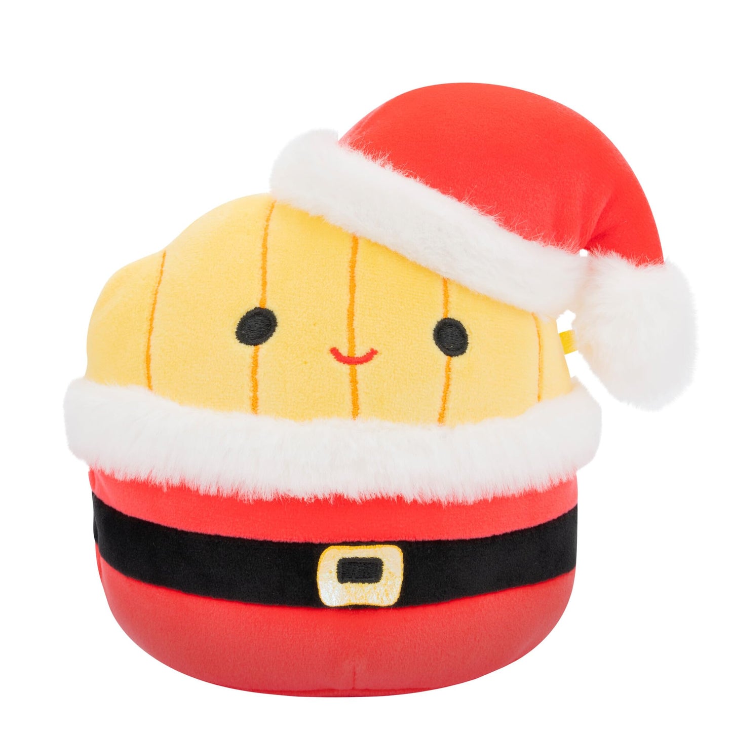 Squishmallows Original 5-Inch Holiday 4-Pack - Ethel Hot Chocolate, Floyd French Fries, Keiko Blue Christmas Tree, Ricardo Peppe