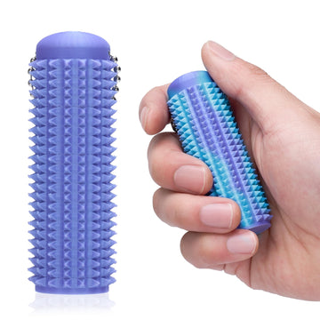 1PC Little Ouchies Fidget Keychain for Adults,Spiky Grippie Stim Sensory Toy | Pain Relief & Anxiety Stress Relief |Tactile Fidg