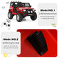 OLAKIDS Kids Ride on Truck, 12V 2 Seat Battery Powered Electric Toy Car with Parental Remote Control, 4 Wheels Toddler Vehicle w