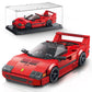 Vgd Car Building Kit With Display Case, Cool Collectible Model Super Race Car Building Blocks Set, 1:24 Scale Collectible Model