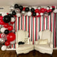 Black Red Silver Balloons, 12 Inch Black Red White Latex Balloons Black Red Silver Confetti Balloons Party Decoration For Birthd