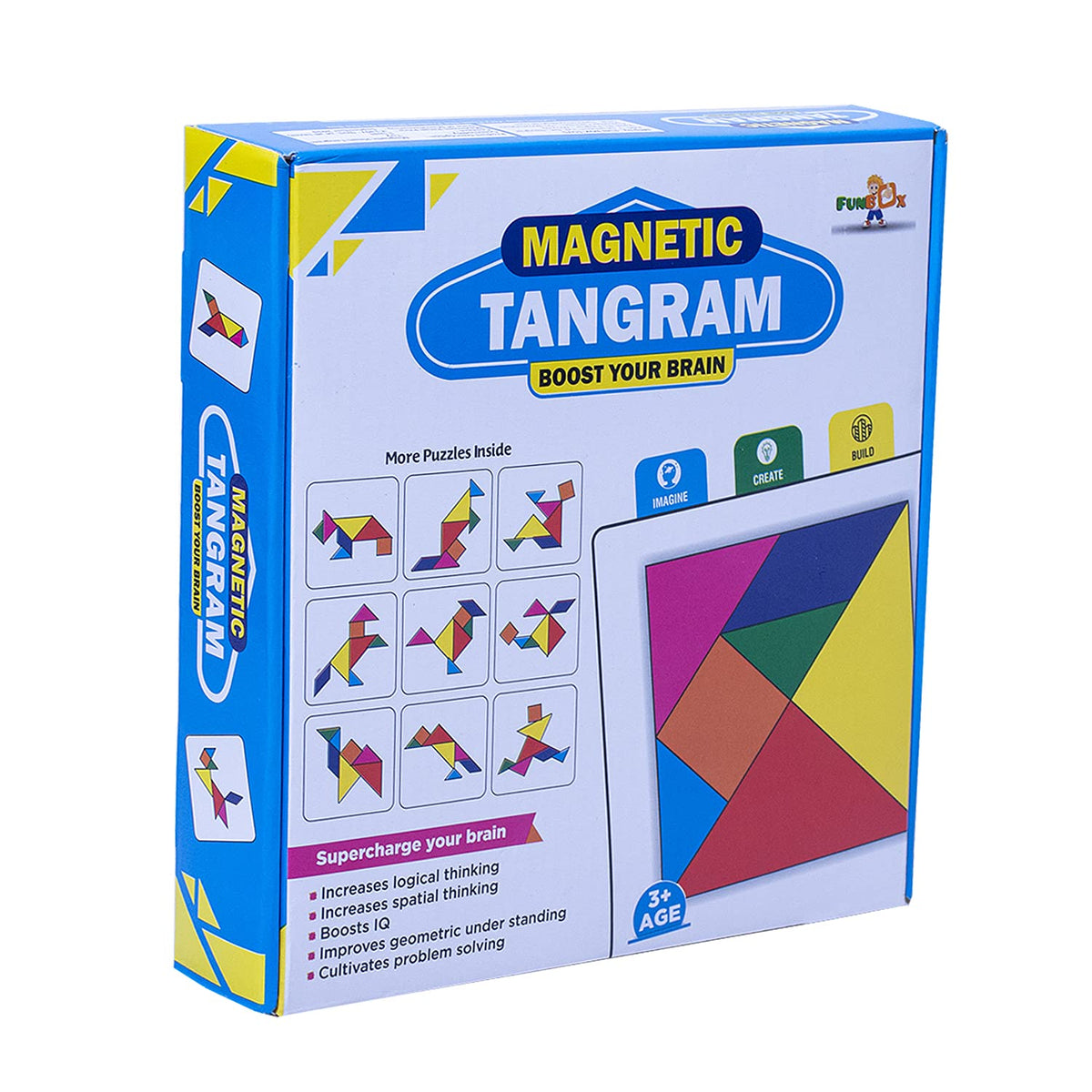 Negi Magnetic Tangram Puzzle Game For Kids