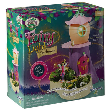 My Fairy Garden — Light Treehouse — Color-Changing Light That Moves! — Plant And Grow Your Own Magical Garden — Ages 4+