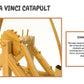 Pathfinders Stem Kits – Leonardo Da Vinci Catapult Kit | Trebuchet Science Kits For Kids Age 12-14 | Stem Toy For Kids Age 12-14 Physics Toys | Engineering Kit | Learning Resource | Engineering