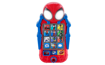 eKids Spidey and His Amazing Friends Toy Phone for Toddler with Built-in Preschool Learning Games, Educational Toys for Activiti