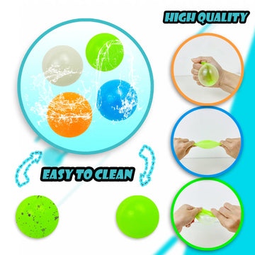 Glow In The Dark Sticky Balls,Stress Balls For Kids And Adults, Ceiling Balls,Dream Balls,Fidget Toys,Sensory Toys,Autism& Adhd Toys,Easter Basket Stuffers,Gifts For Adults And Kids(8Pcs)