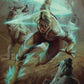 Dark Horse Deluxe The Witcher 3 Wild Hunt: Ciri & The Wolves Deluxe Puzzle (1000 Piece), Black