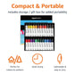 Amazon Basics Watercolor Paint Set - 24 Assorted Colors - 9.6 oz Tubes - Model WP002 - Ideal for Artists and Crafters