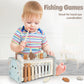 Dinorun Montessori Toys For 1 Year Old Boy Gifts: Wooden Hammering Pounding Toy With Xylophone/Fishing Game For Toddler Girls Age 1-2, 1St One First Christmas Birthday Gift For Baby 6-12-18 Months