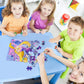Lelemon Puzzles For Kids Ages 4-8, 60 Piece Puzzles For Kids Ages 3-5,Cool Jigsaw Puzzles Kids Puzzles In A Metal Box,Educational Learning Puzzle Games Puzzle Toys Gifts For Girls And Boys