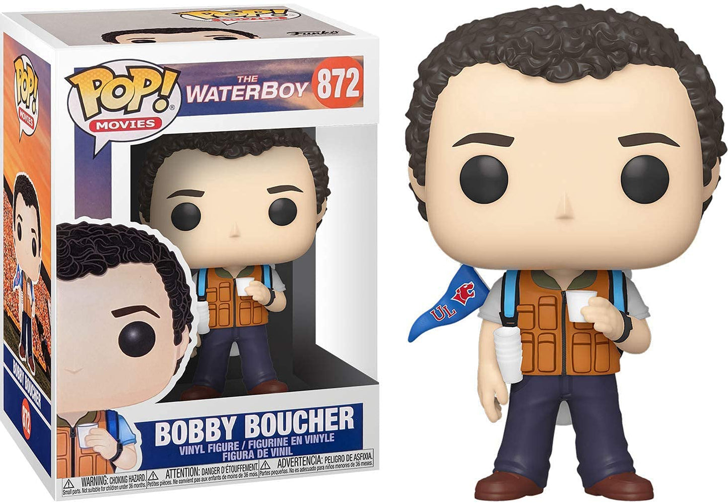 Funko Pop! Movies: Waterboy - Bobby Boucher