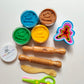 Wonderrdough Play Kit For Kids (13Piece Set) By Small Wonderrs | Montessori Sensory Play Dough Kit For Toddlers (15 Years) | 5