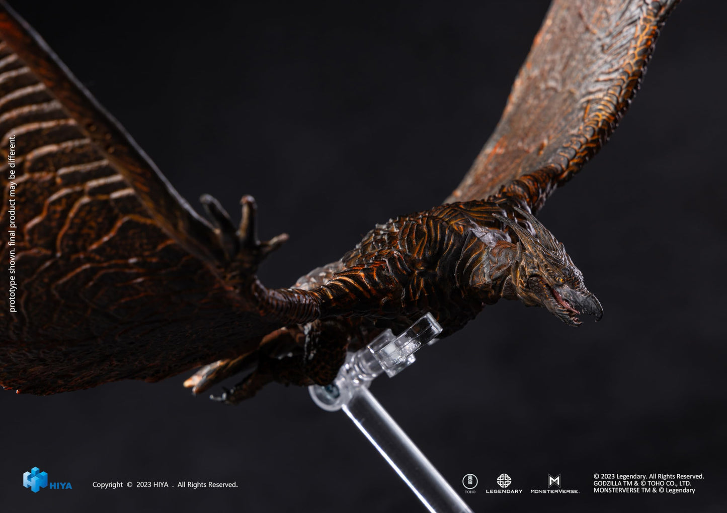 Hiya Toys Godzilla: King of Monsters - Rodan (Flameborn) Exquisite Basic Previews limited availability Action Figure