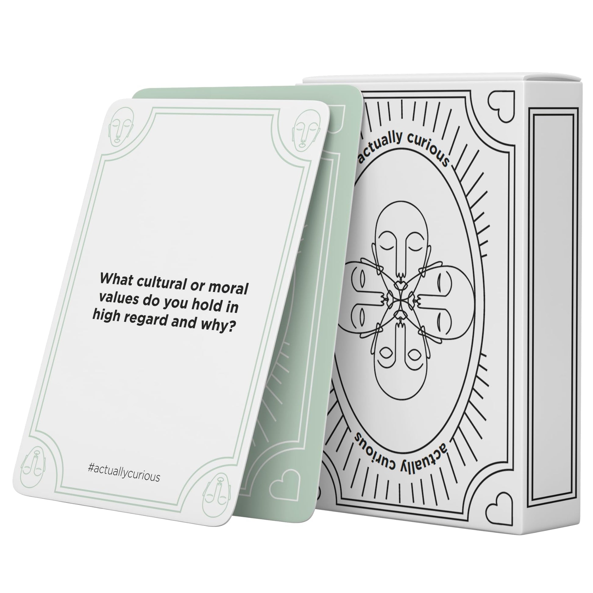 Actually Curious The Original Curiosity Edition! Deep Conversation Cards - Couples Games, Family Card Games, Therapy Games, Anxi