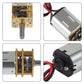 Xiitia 10Pcs Dc 3V-6V Mini N20 Gear Motor Slow Speed Full Metal Gearbox With Terminal For Smart Car Diy Rc Toys