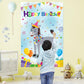 Pin The Tail On The Donkey Birthday Party Games For Kids With 50 Tail Stickers Large Happy Birthday Donkey Games Poster Carnival Birthday Party Decorations Supplies