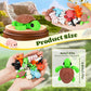 Shuwnd Mini Animals Figures Set,3D Printed Little Animals Articulated Flexible Fidget Toy,Easter Egg Fillers,Tiny Animals Figurines Exquisite Cute Pet Toy.