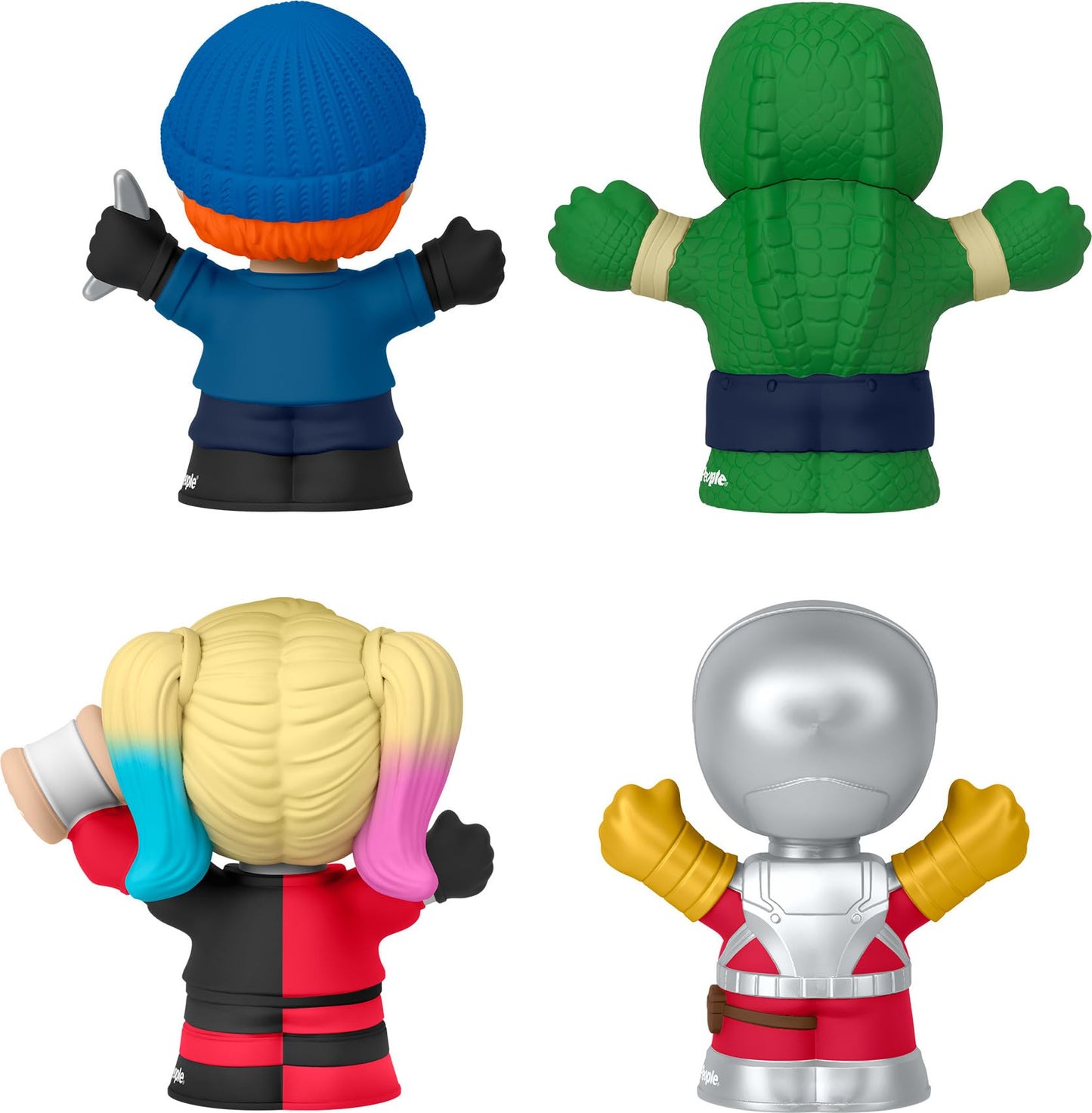 Little People Collector Dc Suicide Squad Special Edition Set For Adults & Fans, 4 Figures In Display Package