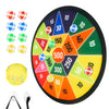 Bellochiddo 14' Dart Board For Kids, Dart Game For 3 4 5 6 7 8 9 10 Years Old Boys & Girls With 8 Sticky Balls, Kids Toys, Indoor Outdoor Party Games Toys, Birthday For Toddlers
