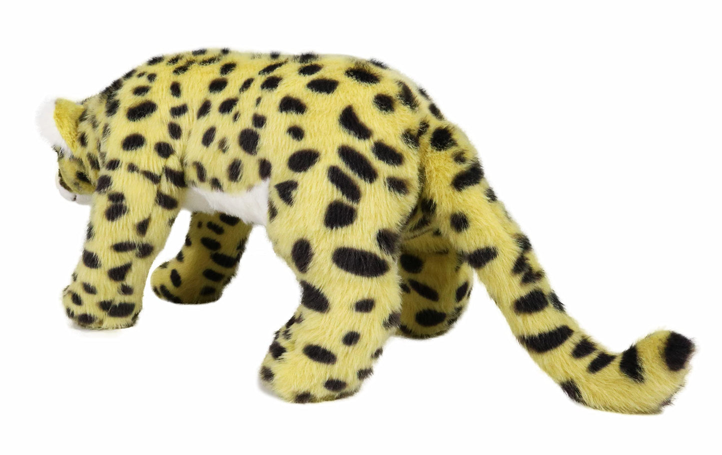 Ice King Bear Wild Animal Stuffed Animals Zoo Family Plush Toy (Golden Cheetah 13 Inches)