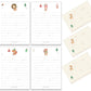 36 Pcs Paper Letter Writing Set For Kids Made From Recycled Paper - Boys Girls Christmas Birthday Gifts Stationery Writing Sheet