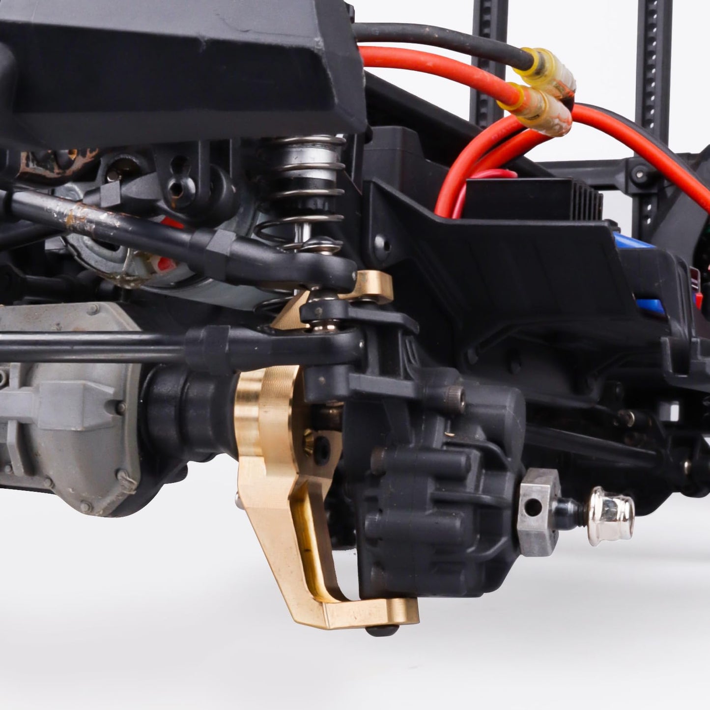 AllinRC Brass Front C-Hub Carrier Upgrades for TRX-4 1/10 RC Crawler, Replace Parts 8232