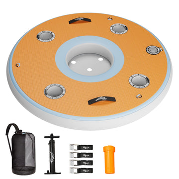 Inflatable Pool Floats mature-themed | Inflatable Floating Bar | Built-in Cup Holder | 12mm EVA Soft Foam | Cooling Bin Space | Pool Drink Holder | Drink Floats for Lakes  Pools  Boats | 1 Bar