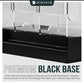 Dinavio Crafthouse 3-Slot Booster Pack Dispenser With Black Base - Fits 120 Booster Packs For Dispensing - Compatible With Tcg Trading Card Boosters And Sports Card Boosters - 4Mm Acrylic Stackable