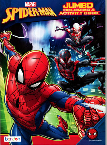 Spiderman Coloring And Activity Books Bundle With Imagine Ink Coloring Book, Stickers, And More